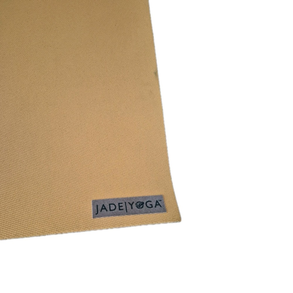 JadeYoga Lightweight Travel Harmony Mat, Cranberry Color 24" x 68" - Picture 2 of 2
